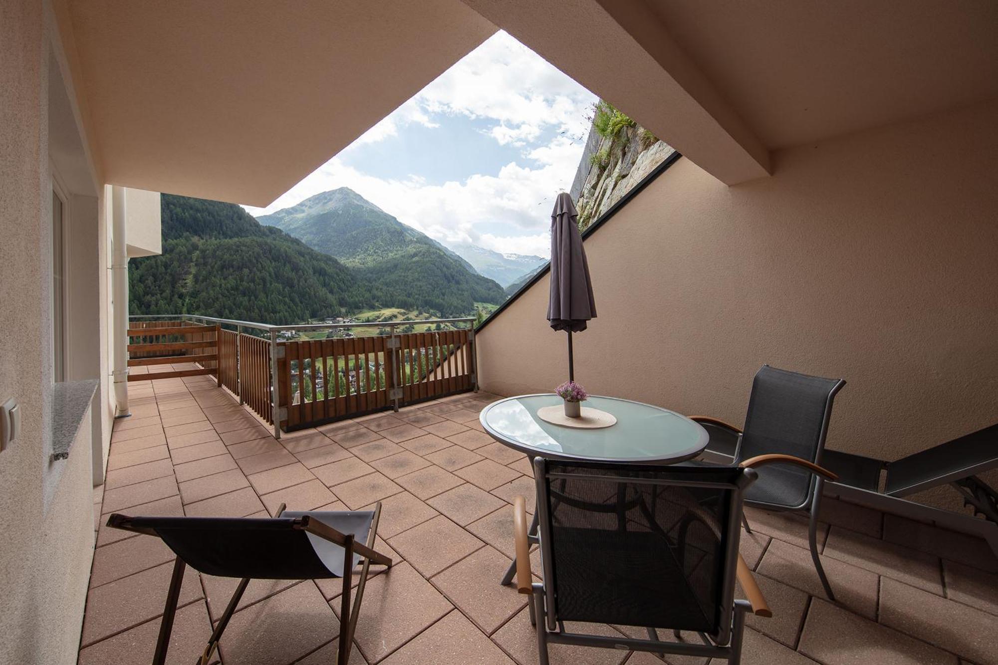 Ferienwohnung Panoramablick Soelden Exterior foto