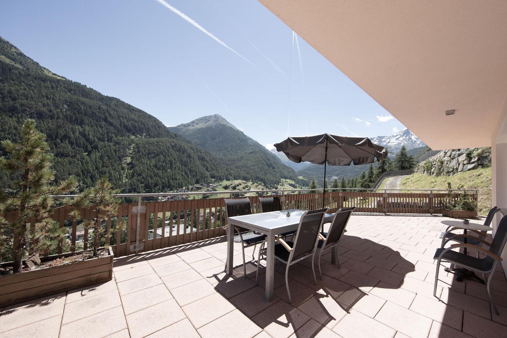 Ferienwohnung Panoramablick Soelden Exterior foto