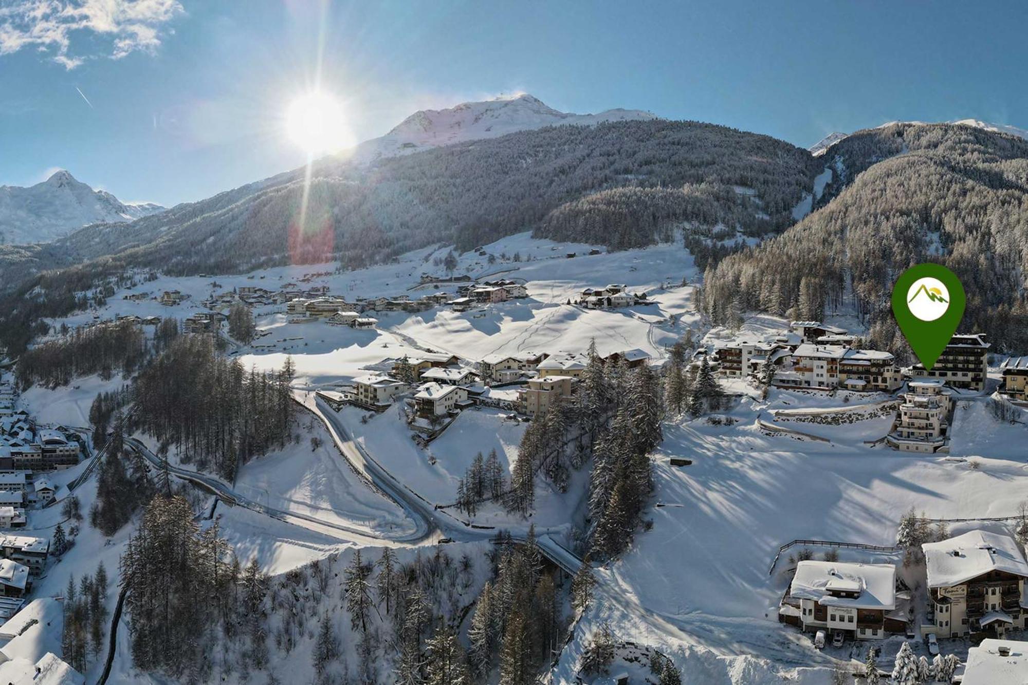 Ferienwohnung Panoramablick Soelden Exterior foto