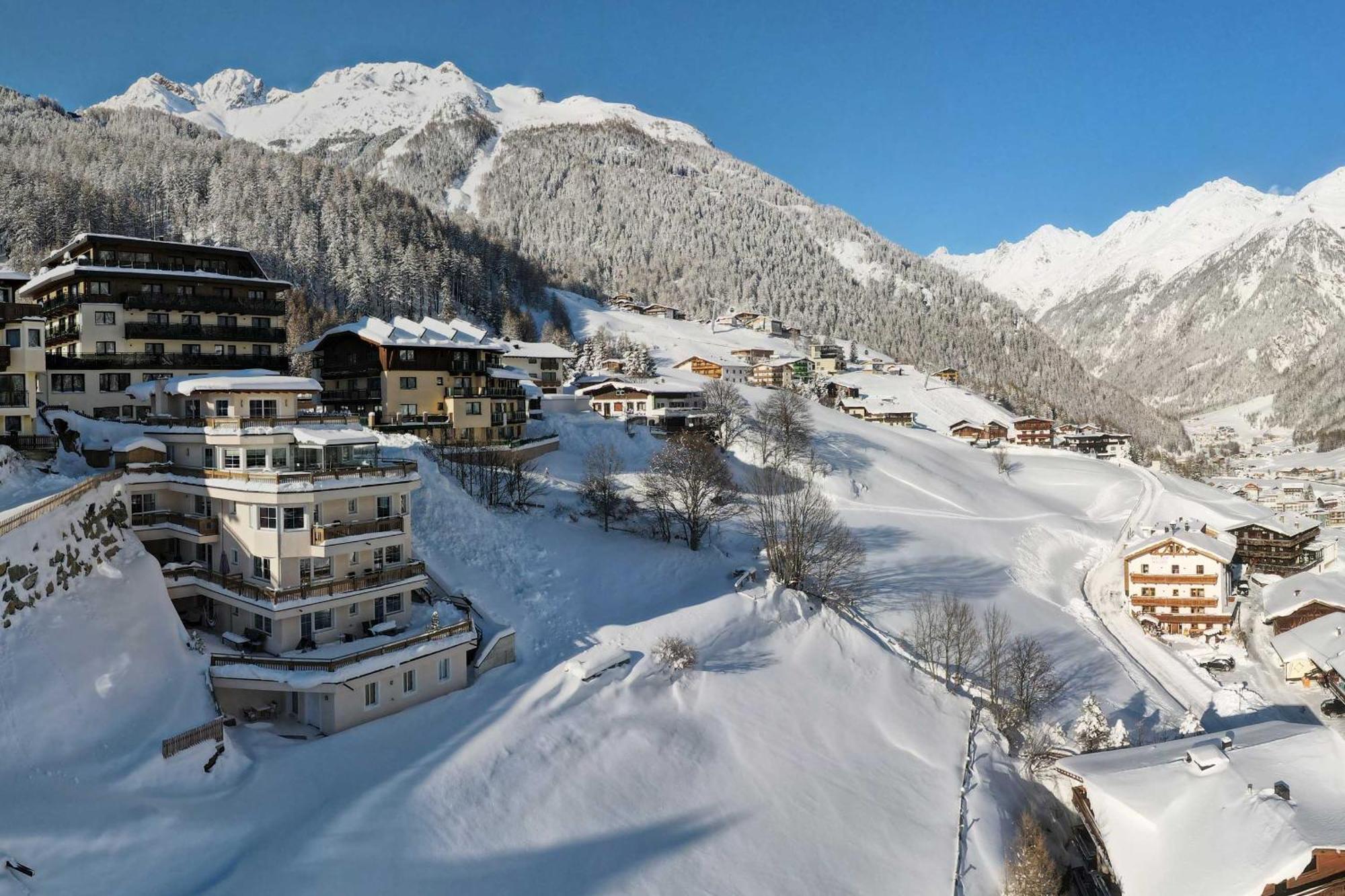 Ferienwohnung Panoramablick Soelden Exterior foto