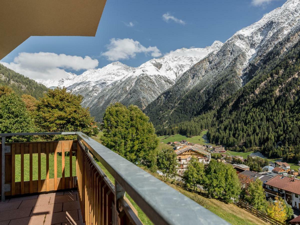 Ferienwohnung Panoramablick Soelden Exterior foto